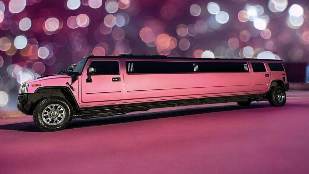 pink hummer limo
